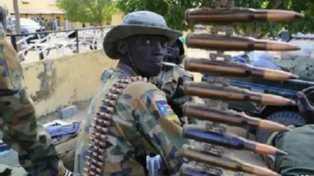 تقول الحكومة في جنوب السودان إنها حركت الآلاف من قواتها لاستعادة السيطرة على مدينة بور.