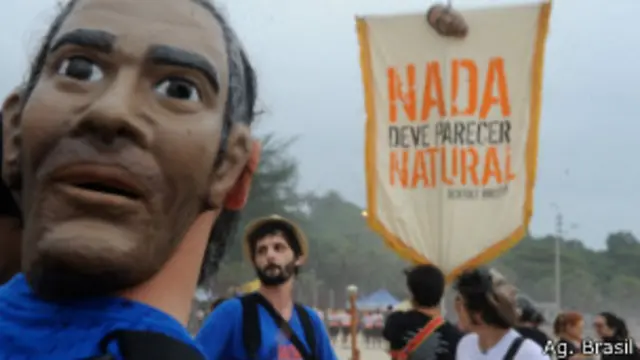 Grupo faz ato para lembrar desaparecimento de Amarildo