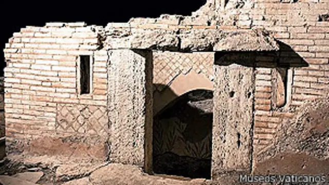 Ruinas de cementerio romano