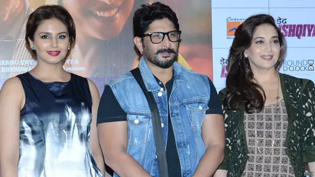 हुमा क़ुरैशी, अरशद वारसी, माधुरी दीक्षित