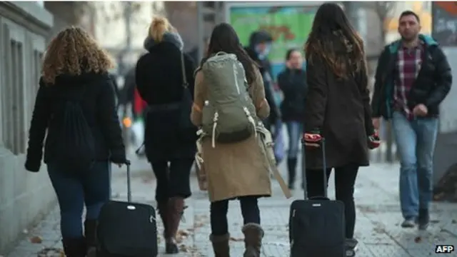 imigrantes búlgaros e romenos | AFP