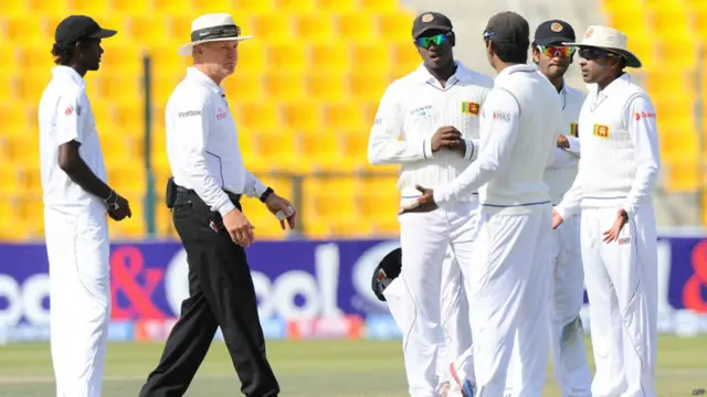 مصباح الحق کے خلاف سری لنکن ٹیم کا ریویو بھی ناکام رہا۔