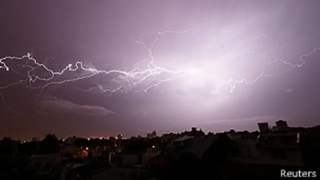 Tormenta en Buenos Aires