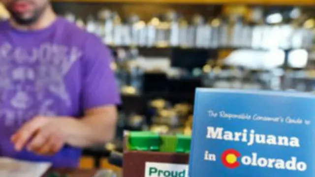 Mariyuana diizinkan dijual eceran di Colorado, tetapi dilarang untuk dijual kepada anak-anak. 