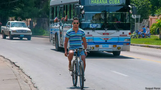 Ciclista cubano