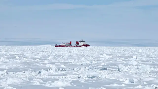 Kapal Antartika Xue Long, AFP PHOTO / FAIRFAX POOL / Jessica Fitzpatrick