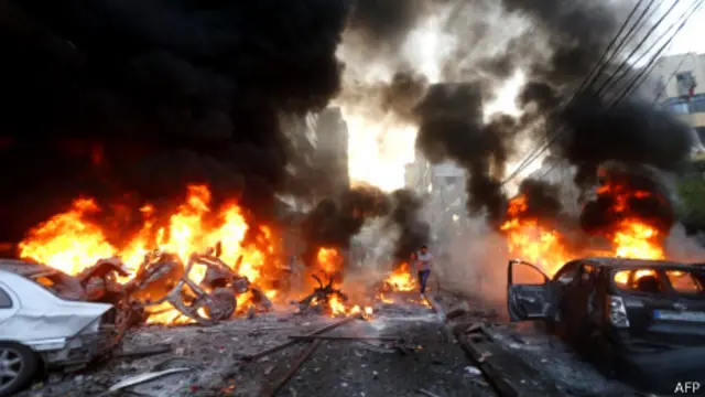 محله ضاحیه از مناطق تحت نفوذ حزب الله لبنان است