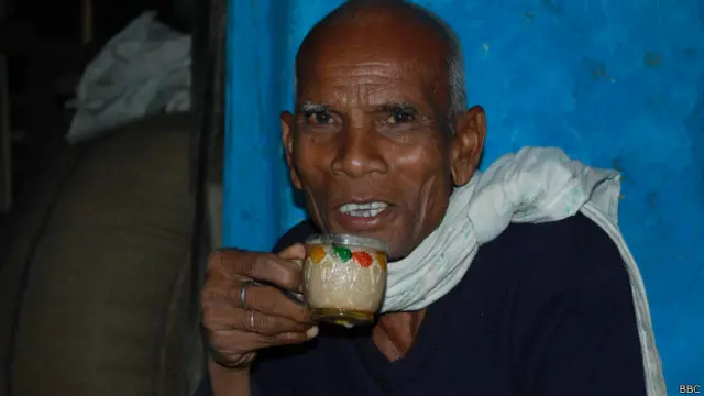 शिवतराई गाँव के बासमती किसान झाड़ूराम मरावी