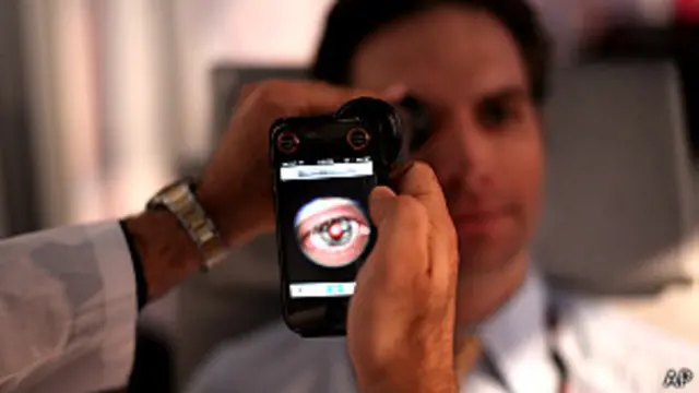 App para examinar la vista