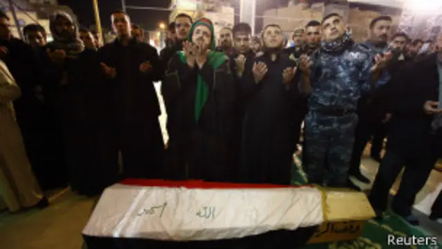 Похоры погибшего в Ираке