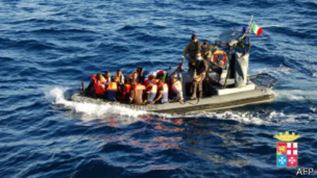 جاء معظم المهاجرين من مصر وتونس والعراق وباكستان