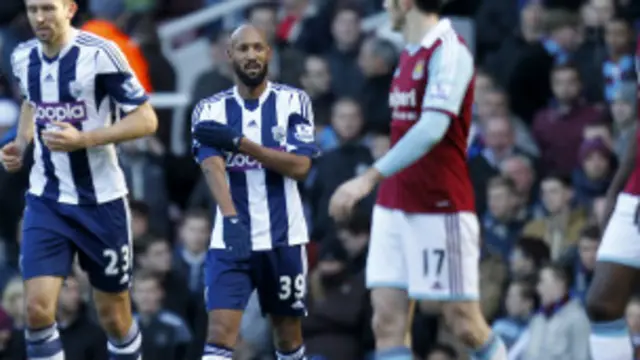 Nicola Anelka celebró un gol con la "quenelle".