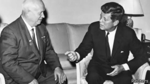 Микита Хрущов і Джон Кеннеді