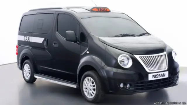 新款倫敦黑色出租車