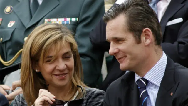 الأميرة إنفانتا كرستينا وزوجها إنكي أوردانغارين.