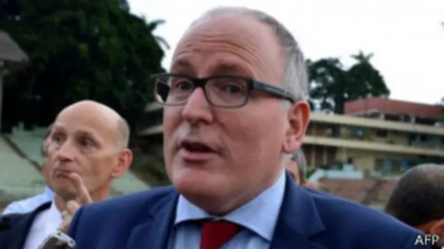 وزير الخارجية الهولندي، فرانس تيميرمانس