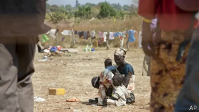 الصراع العسكري شرد الآلاف في جنوب السودان.