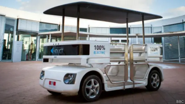 Auto sin conductor Navia