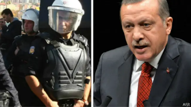 Çərşənbə axşamı Türkiyədə 350 polis işdən çıxarılıb