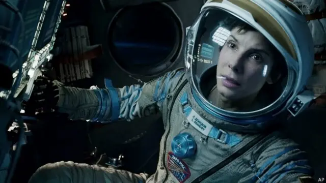 Кадр із фільму Гравітація