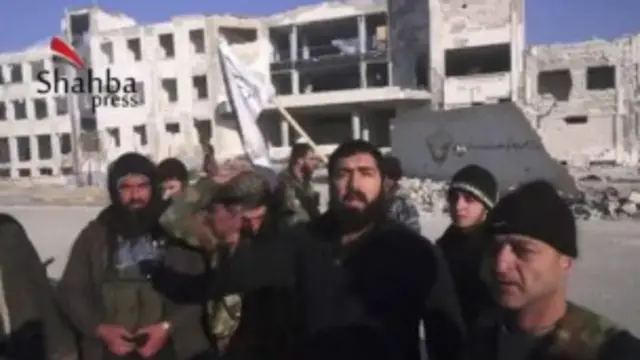 ဂျီဟာ့ဒ်အုပ်စု ဌာနချုပ်ကို သိမ်းပိုက်လိုက်တဲ့ ဆီးရီးယား သူပုန်အချို့