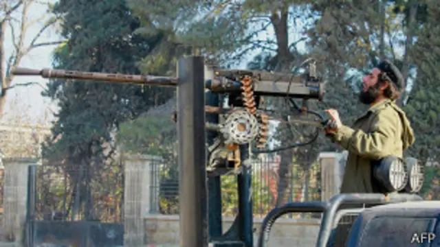 Повстанец в Алеппо