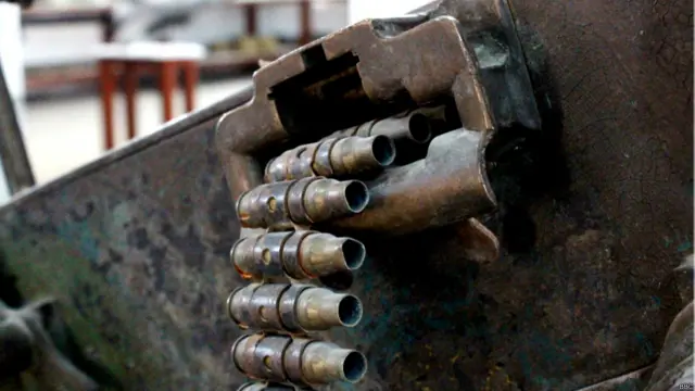 این جنگ افزارها در بیست و چهار سال گذشته جمع آوری شده اند.