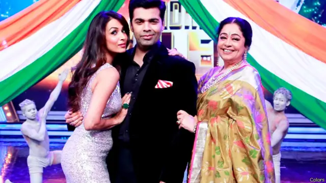 ملائکہ ریئلیٹي شو ’انڈياز گاٹ ٹیلنٹ‘ کے تازہ ورژن میں کیرن کھیر اور کرن جوہر کے ساتھ جج ہیں