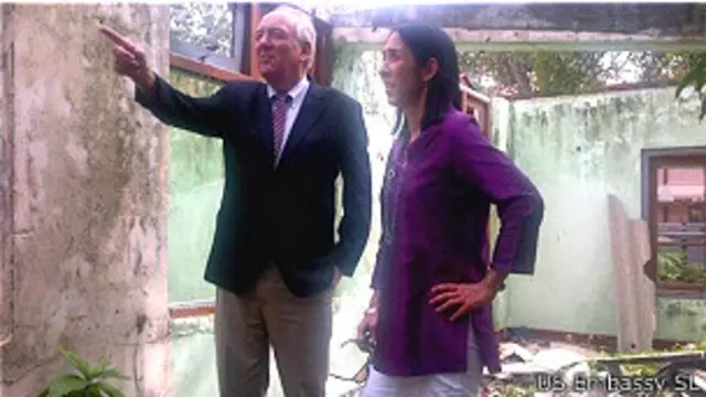 පුදුකුඩියිරුප්පුවේ එක්සත් ජාතීන්ගේ මූලස්ථානය කලින් පිහිටි ස්ථානයේ දී 