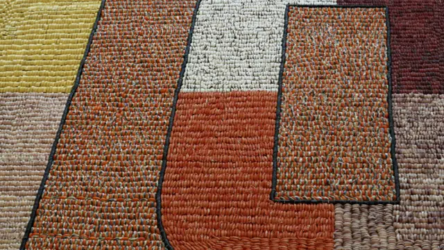 एक तरह के जापानी भोजन 'सूशी' से पच्चीकारी