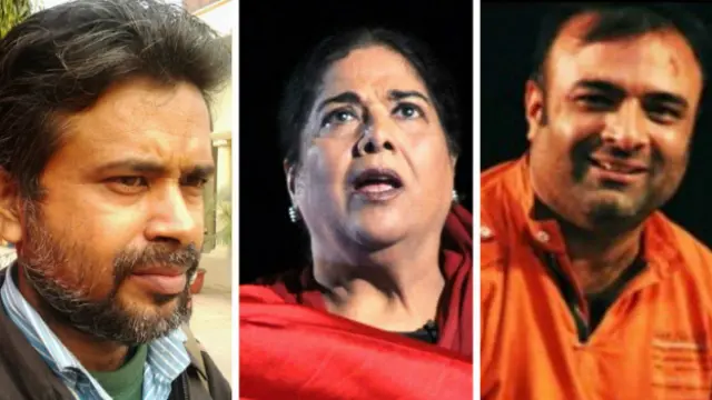 राजेश चन्द्र, ऊषा गांगुली और राम जी बाली