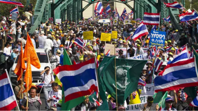 Protes di Thailand