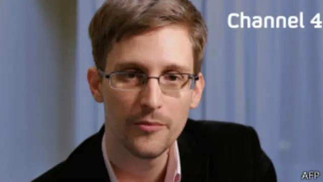 Snowden envió un mensaje navideño