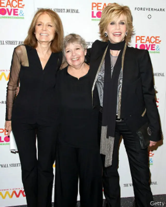 گلوریا استاینم، رابین مورگان، جین فوندا