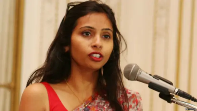 印度女外交官德夫亞尼•科布拉加德(資料照片,19/06/2013)