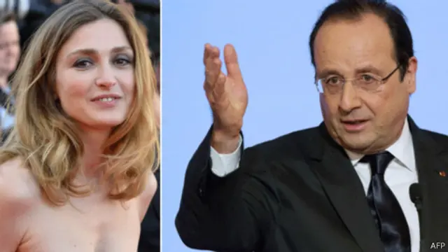 Олланд заявил, что "имеет право на личную жизнь, как и любой другой гражданин"