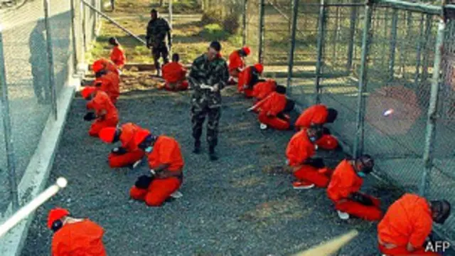 Prisioneros en Guantánamo
