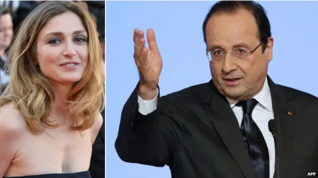 法国杂志Closer用报道了奥朗德和女星加耶的关系。