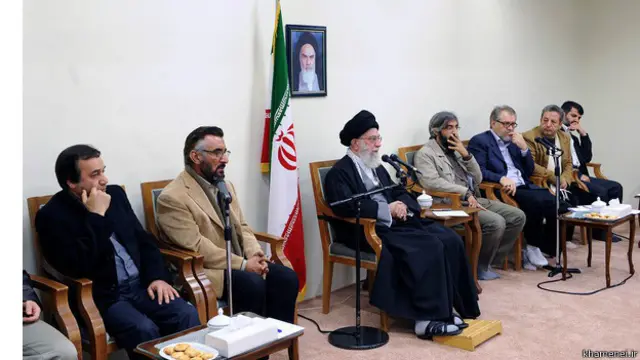 دیدار دست اندرکاران جشنواره عمار با رهبر ایران در سال گذشته