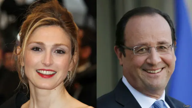 Julie Gayet e Francois Hollande (foto: Getty) 