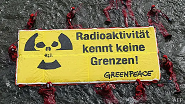 Protesta de Greenpeace