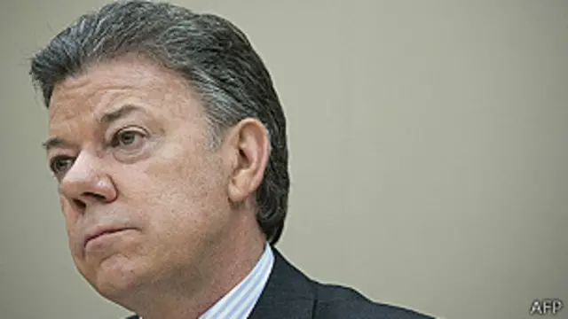 Juan Manuel Santos, presidente de Colombia