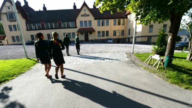 Escola de Lundsberg. Foto: AP