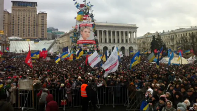 Евромайдан, вече