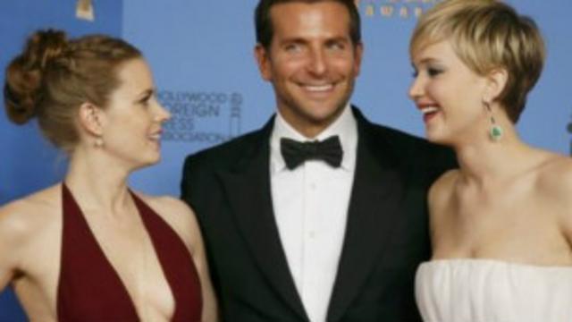 Jennifer Lawrence, Amy Adams, Bradley Cooper