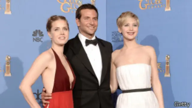 Los protagonistas de "American Hustle"