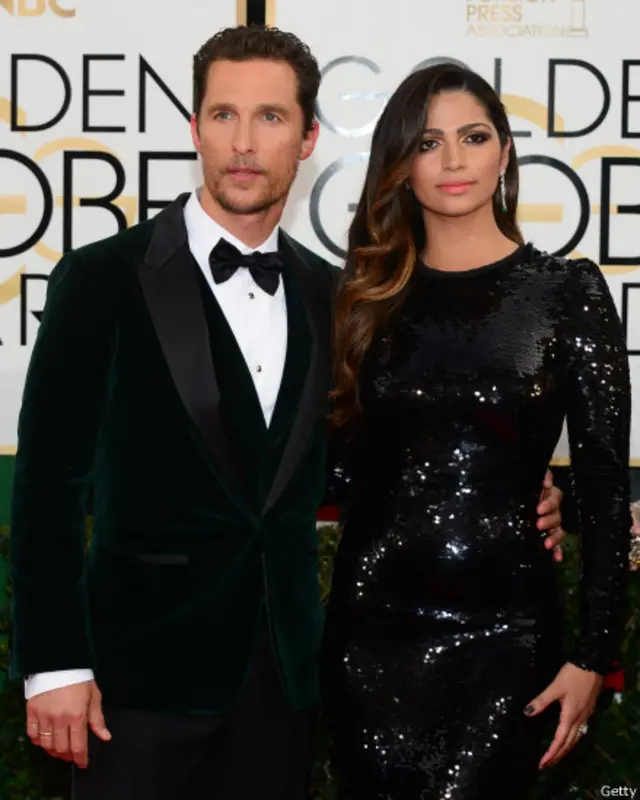 Мэттью Макконахи и Камила Алвес