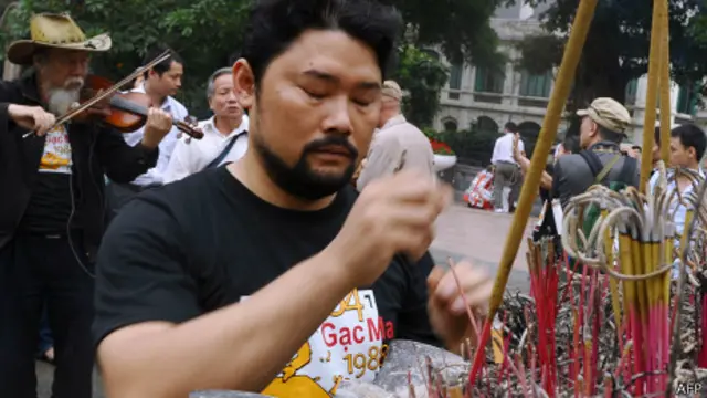 Một lễ ở Hà Nội hồi tháng 3/2013 tưởng niệm trận Gạc Ma 1988 