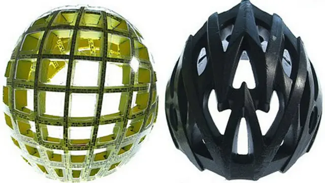 Casco de papel