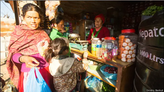 Лавка в Катманду